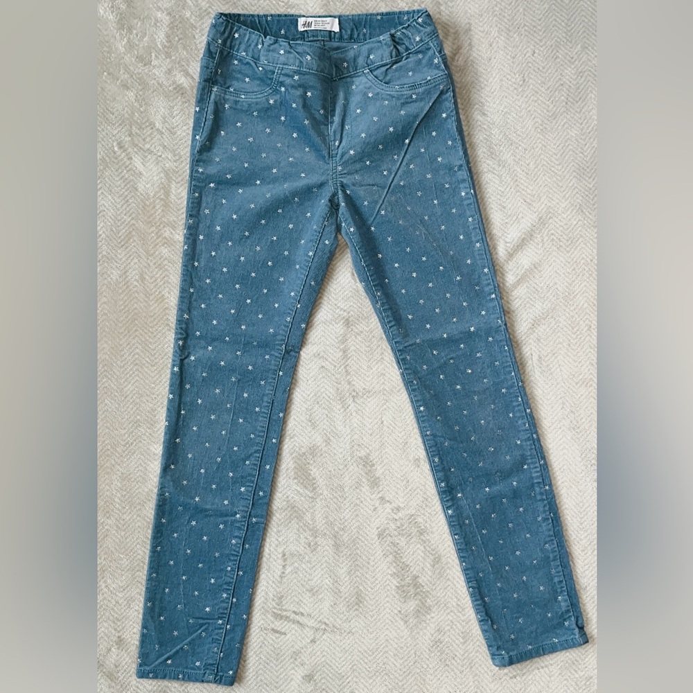 H&M Kids Blue Starry Corduroy  Pants